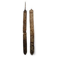 Iron Age Celtic Iron La Tene Sword with Scabbard