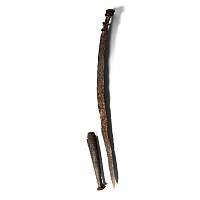 Iron Age Thracian Iron Machaira Sword with Chape