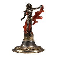 Renaissance Devotional Aid Depicting Saint Sebastian Tied to a Coral Branch