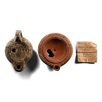 Roman Terracotta Oil Lamp Group