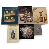 A Collection of Books on Ancient Glass - 6 Titles
