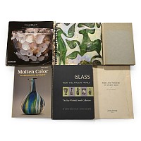 A Collection of Books on Ancient Glass - 7 Titles