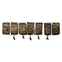 Post Achaemenid Silver Belt Mount Group with Winged Bulls