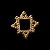 Medieval Gold Pendant Frame