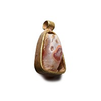 Roman Gold Pendant with Carnelian
