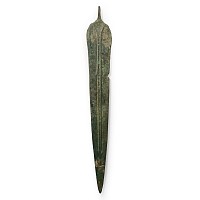 Luristan Bronze Short Sword with Blood Channels