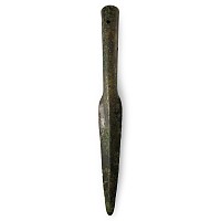 Massive Amlash Bronze Spearhead Blade