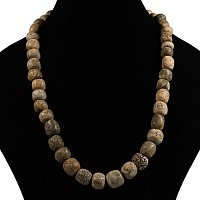 Woolly Mammoth Bone Bead Necklace String