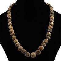 Woolly Mammoth Bone Bead Necklace String