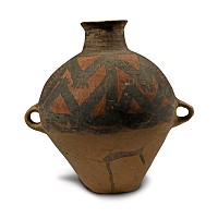 Chinese Terracotta Frog Storage Jar