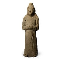Chinese Wei Terracotta Female Figure