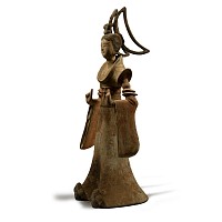 Chinese Tang Terracotta Court Lady