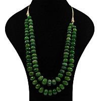Green Hardstone Necklace