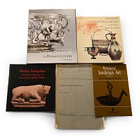 A Collection of Books on Roman, Iberian and Sardinian Ancient Art - 5 Titles