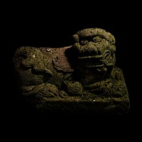 Chinese Ming Stone Lion