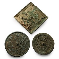 Chinese Bronze Mirror Group