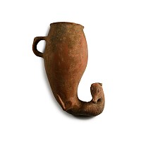 Amlash Style Terracotta Rhyton