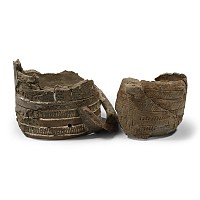 Fragmentary Sumerian Jar with Decoration