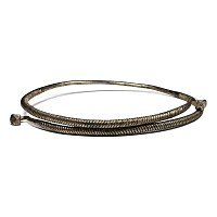 Large Viking Silver Twisted Neck Torc