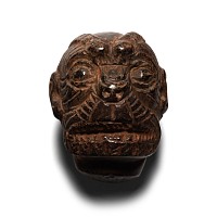 Neo Assyrian Haematite Pazuzu Head