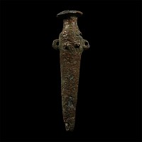 Greek Bronze Alabastron Kohl Pot