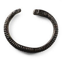 Western Asiatic Bronze Decorated Bracelet