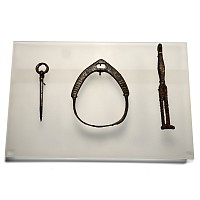 Viking Gold Inlaid Iron Artefact Collection