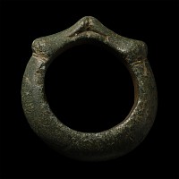 Large Iron Age Celtic Bronze Ring