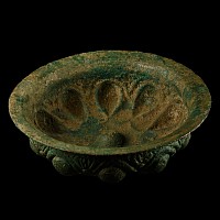 Achaemenid Decorated Bronze Phiale Mesomphalos