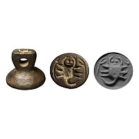 Bactrian Bronze Scorpion Stamp Seal