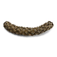 African Silver-Gilt Chain Section