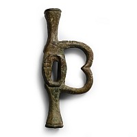 Medieval Bronze Dagger Quillon