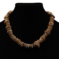 Sumerian Shale Disc Bead Necklace
