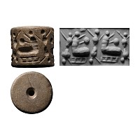 Jemdet Nasr Type Cylinder Seal with Figures