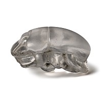 Egyptian Rock Crystal Heart Scarab