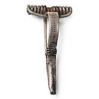 Roman Silver Bow Brooch