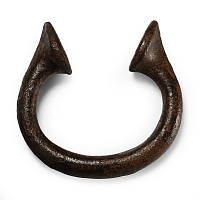 African Bronze Slave Trade Manilla Currency Bracelet