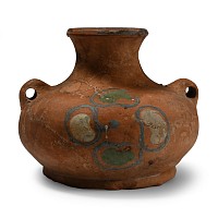Byzantine Terracotta Handled Vessel
