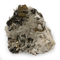 Quartz with Pyrite 'Fairystone' Mineral Display Specimen