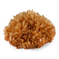 Large Australian Orange Gypsum Mineral Display Specimen