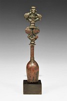 Near Eastern Luristan Bronze Sceptre Finial