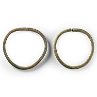 Bronze Age Bracelet Pair with Trumpet Terminals