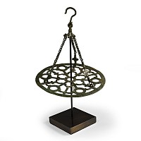 Byzantine Bronze Polycandelon with Cross