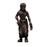 Roman Archaising Silver Statuette