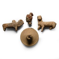 Greek Terracotta Fragment Group