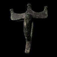 Roman Bronze Bow Brooch