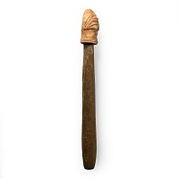 Western Asiatic Whetstone with Lion-Headed Terminal