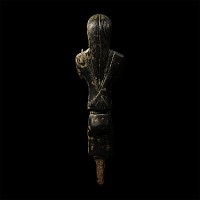 Large Elamite Bronze Standing Statuette
