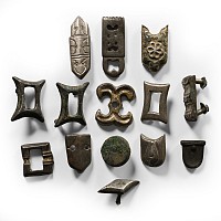 Byzantine Silver Belt Mount Group