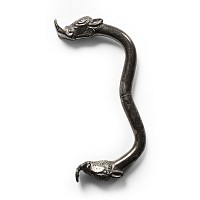 Achaemenid Silver Animal-Headed Handle